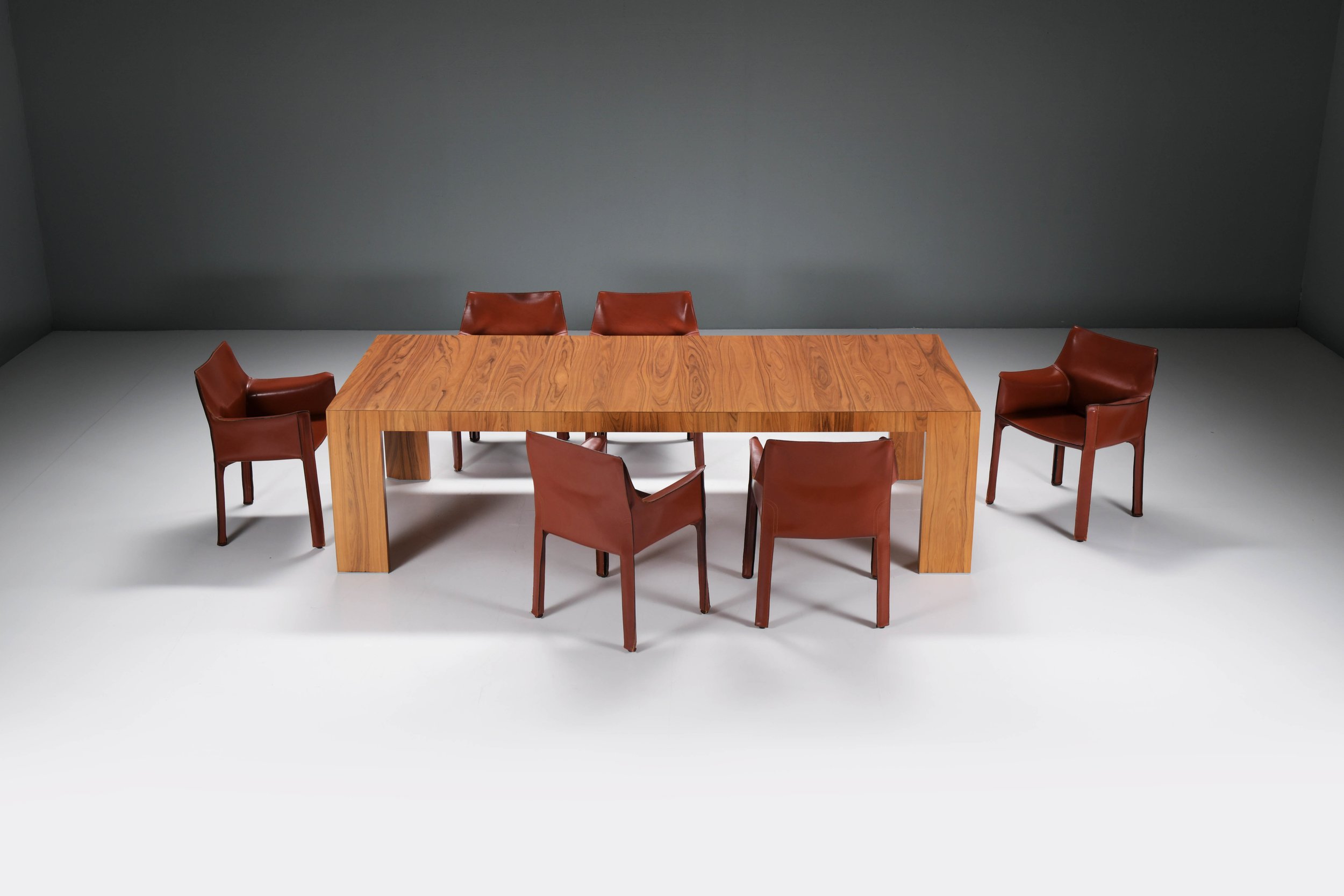 Cassina 370 El Dom table Hannes Wettstein santos rosewood by Aera